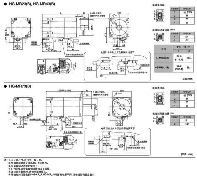 HG-MR73尺寸圖 HG-MR73尺寸圖