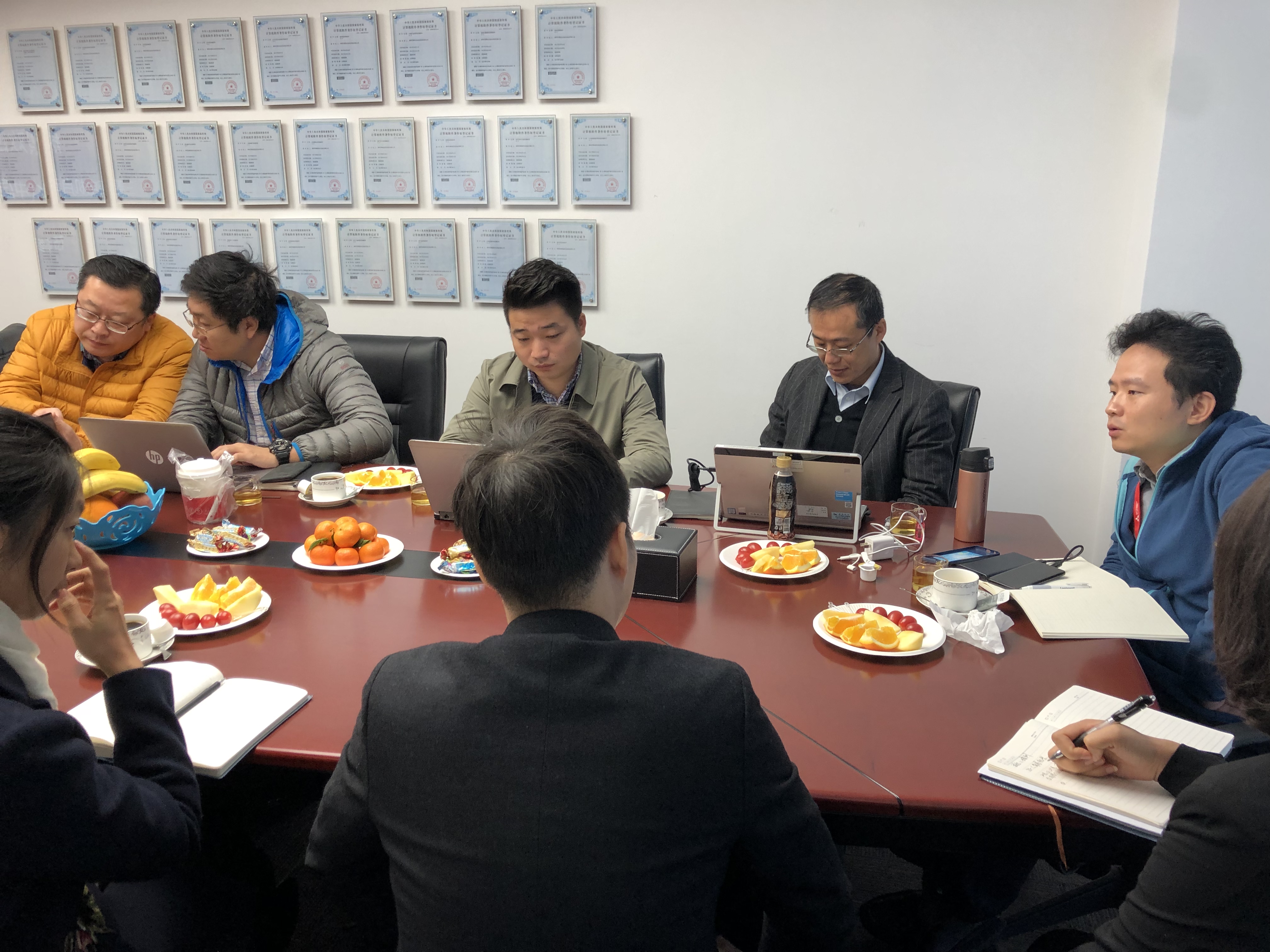 三菱自動化蒞臨海藍指導工作 三菱自動化蒞臨海藍指導工作